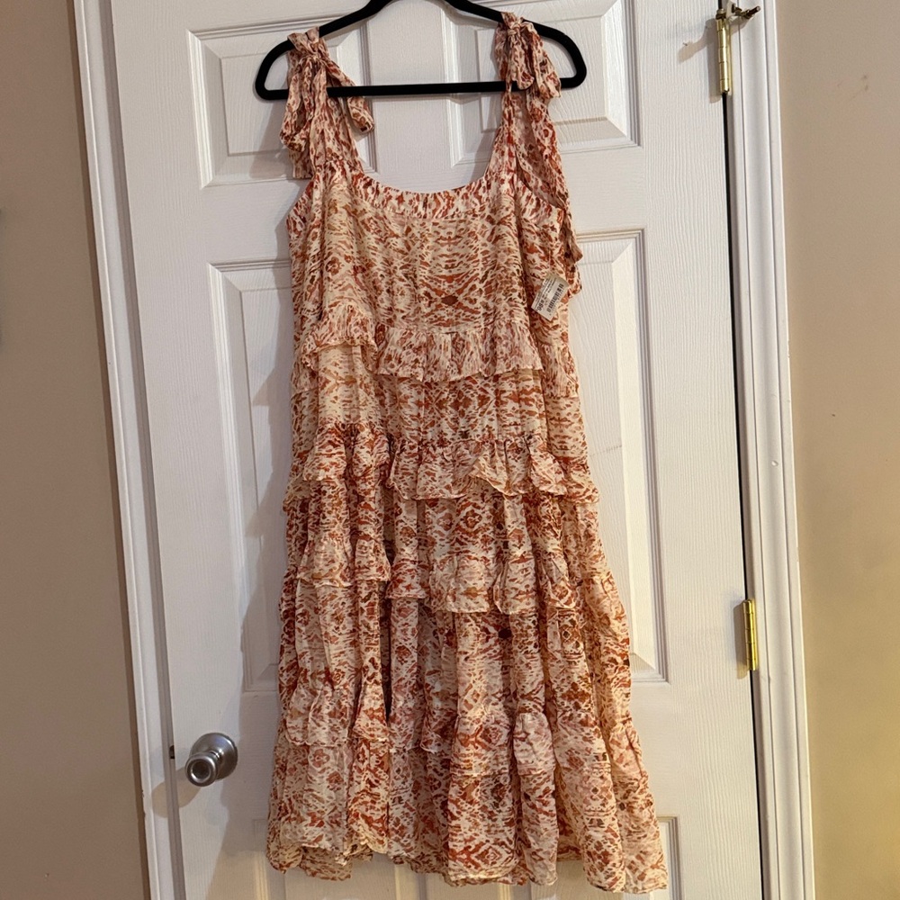 The Impeccable Pig Tiered Dress. Size M. NWT
